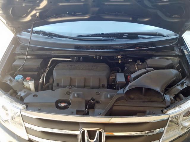 5FNRL5H60DB065684 - 2013 HONDA ODYSSEY EX GRAY photo 7