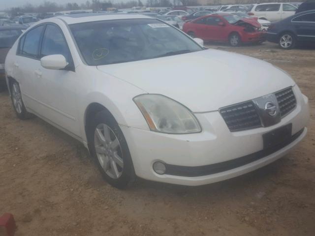 1N4BA41E25C876345 - 2005 NISSAN MAXIMA SE WHITE photo 1