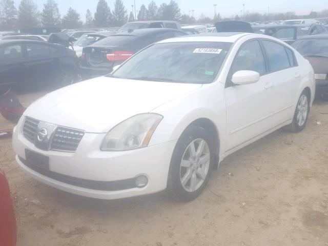 1N4BA41E25C876345 - 2005 NISSAN MAXIMA SE WHITE photo 2