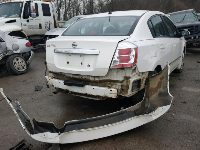 3N1AB6AP3AL680951 - 2010 NISSAN SENTRA 2.0 WHITE photo 4