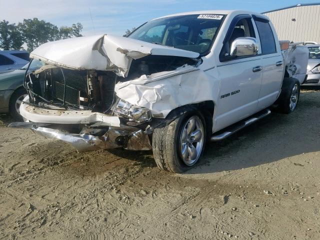 1D7HA18D64J135521 - 2004 DODGE RAM 1500 S WHITE photo 2