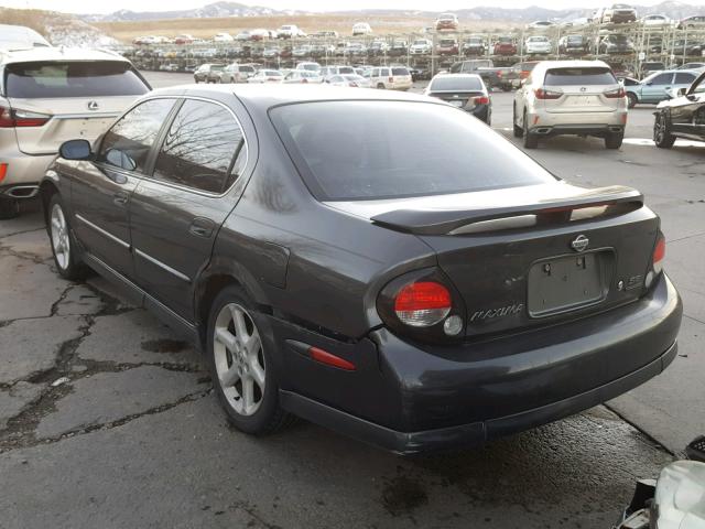 JN1CA31A41T110488 - 2001 NISSAN MAXIMA GXE GRAY photo 3