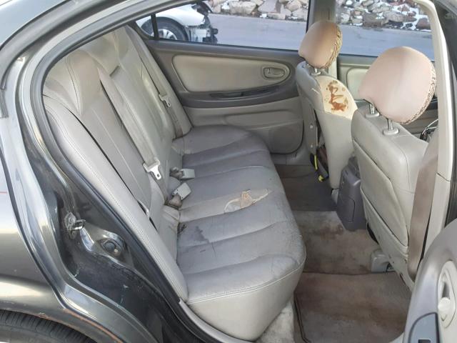 JN1CA31A41T110488 - 2001 NISSAN MAXIMA GXE GRAY photo 6