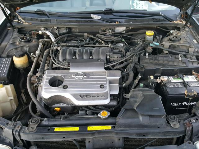 JN1CA31A41T110488 - 2001 NISSAN MAXIMA GXE GRAY photo 7