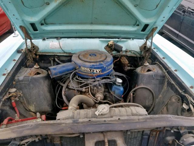 7H34C100895 - 1967 FORD FAIRLANE BLUE photo 7