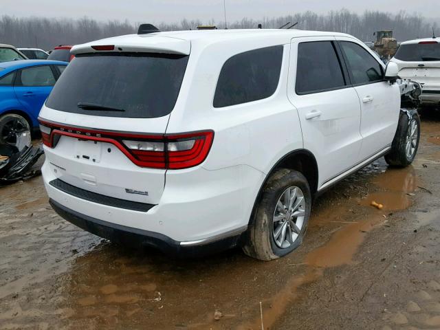 1C4RDJFG9JC160755 - 2018 DODGE DURANGO SS WHITE photo 4