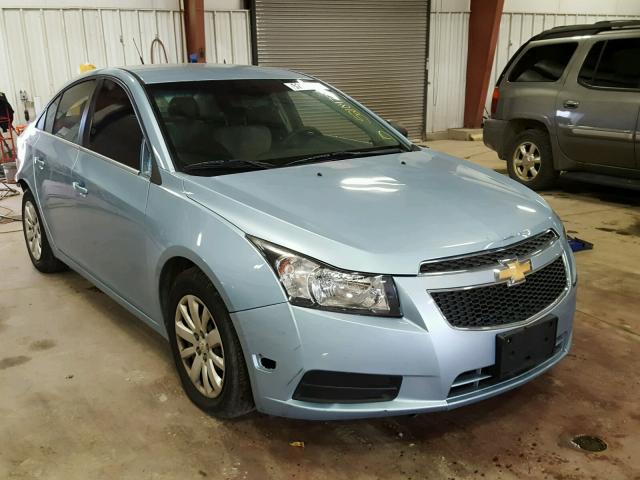 1G1PC5SH0B7263159 - 2011 CHEVROLET CRUZE LS BLUE photo 1