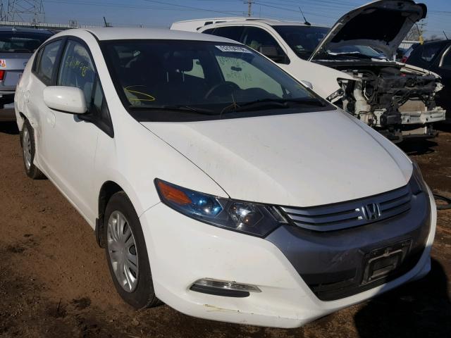 JHMZE2H58BS010978 - 2011 HONDA INSIGHT LX WHITE photo 1