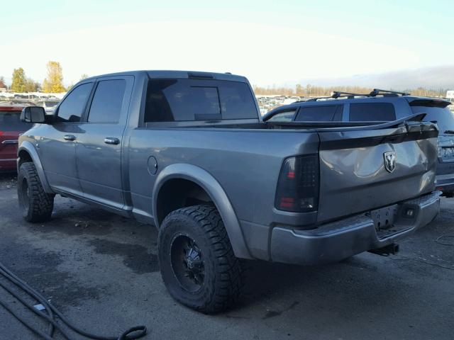 3D7UT2CL3AG182709 - 2010 DODGE RAM 2500 GRAY photo 3