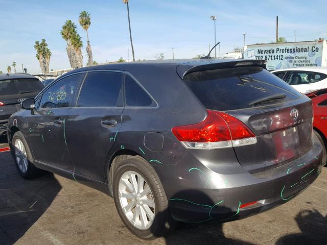 4T3ZA3BB0AU023005 - 2010 TOYOTA VENZA GRAY photo 3