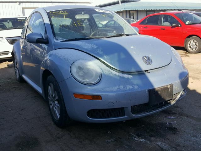 3VWPW31C49M516926 - 2009 VOLKSWAGEN NEW BEETLE BLUE photo 1