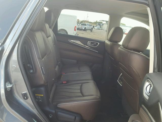 5N1DL0MN6JC501940 - 2018 INFINITI QX60 GRAY photo 6