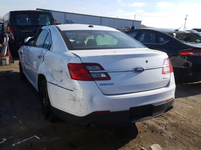 1FAHP2L83DG144852 - 2013 FORD TAURUS POL WHITE photo 3