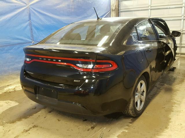 1C3CDFBB5FD104959 - 2015 DODGE DART SXT BLACK photo 4