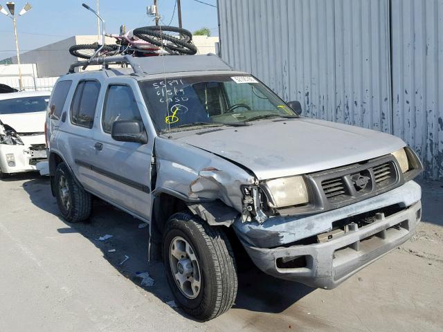 5N1ED28Y0YC559084 - 2000 NISSAN XTERRA XE SILVER photo 1