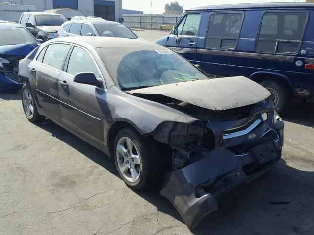 1G1ZB5EB0A4125950 - 2010 CHEVROLET MALIBU LS ნაცრისფერი ფოტო 1