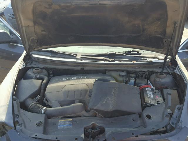 1G1ZB5EB0A4125950 - 2010 CHEVROLET MALIBU LS ნაცრისფერი ფოტო 7