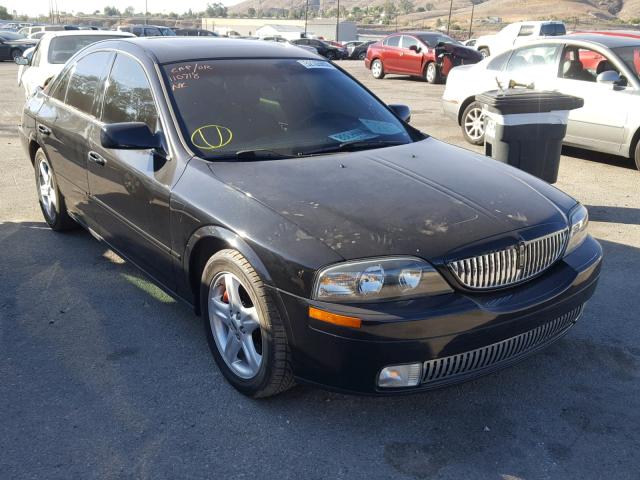 1LNHM87A32Y640725 - 2002 LINCOLN LS BLACK photo 1
