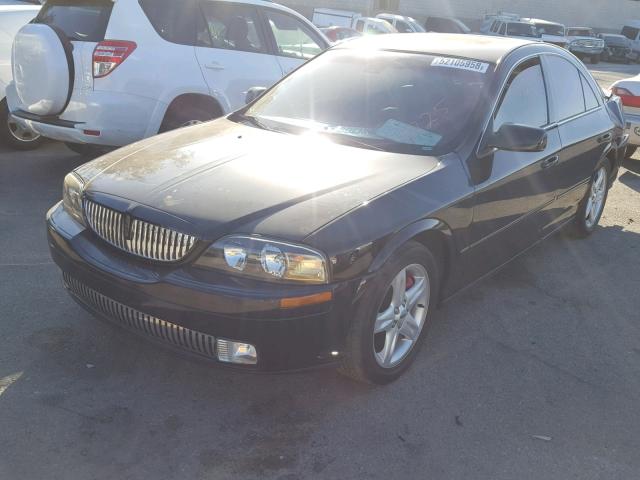1LNHM87A32Y640725 - 2002 LINCOLN LS BLACK photo 2