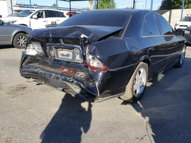 1LNHM87A32Y640725 - 2002 LINCOLN LS BLACK photo 4