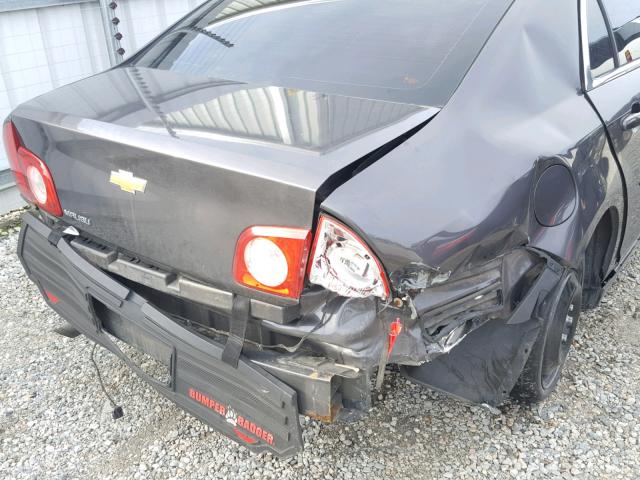 1G1ZB5E0XCF273139 - 2012 CHEVROLET MALIBU LS 灰色 照片 9