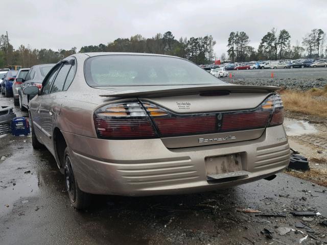 1G2HX54K424216005 - 2002 PONTIAC BONNEVILLE GOLD photo 3