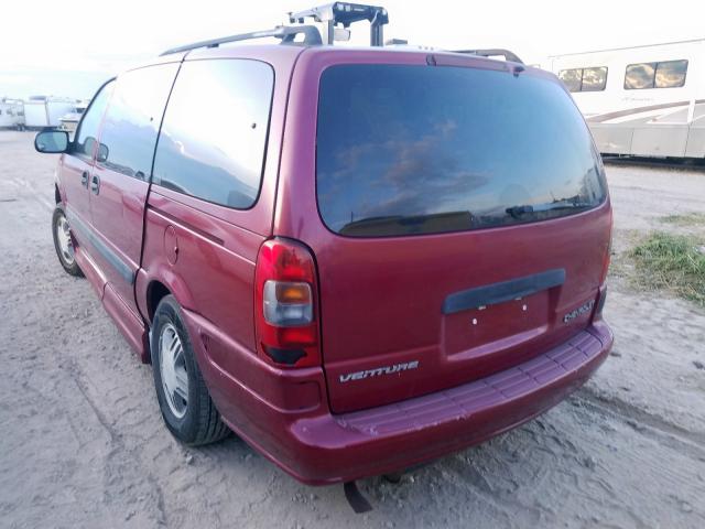 1GBDV13E85D133268 - 2005 CHEVROLET VENTURE IN MAROON photo 3