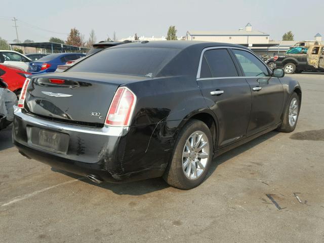 2C3CCAET0CH308710 - 2012 CHRYSLER 300C BLACK photo 4