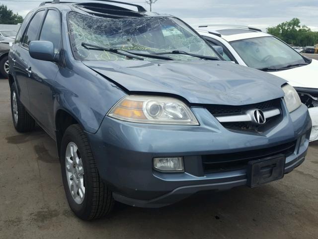 2HNYD18606H516637 - 2006 ACURA MDX TOURIN TURQUOISE photo 1