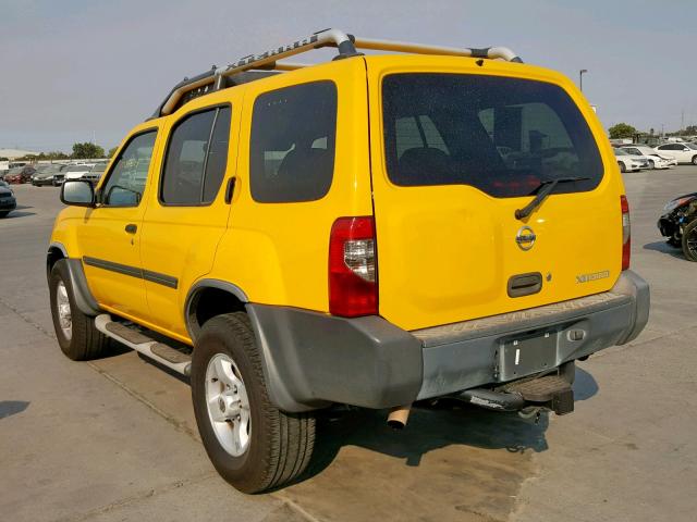 5N1ED28T64C622073 - 2004 NISSAN XTERRA XE YELLOW photo 3