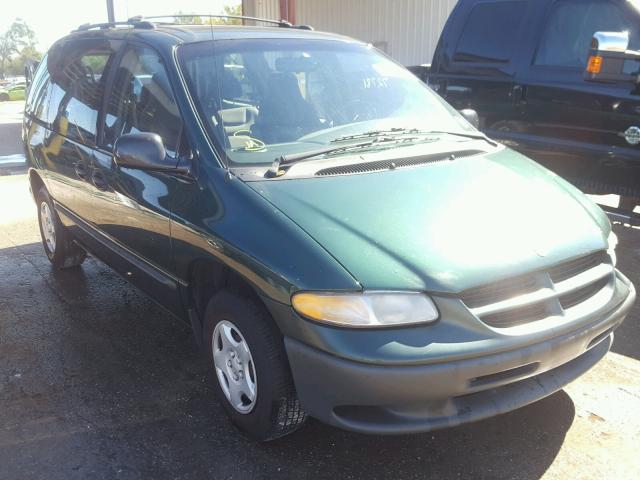 2B4FP25B9XR442154 - 1999 DODGE CARAVAN GREEN photo 1