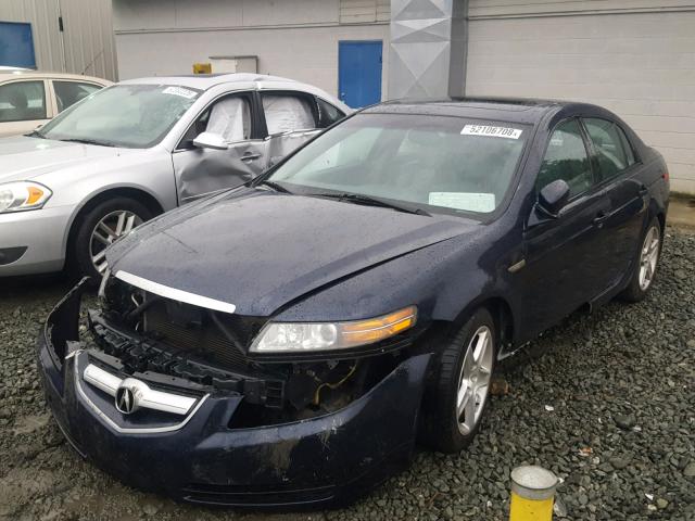 19UUA66266A018971 - 2006 ACURA 3.2TL BLUE photo 2