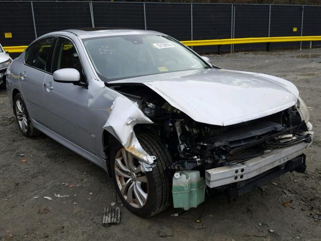 JNKAY01F88M656255 - 2008 INFINITI M35 BASE SILVER photo 1