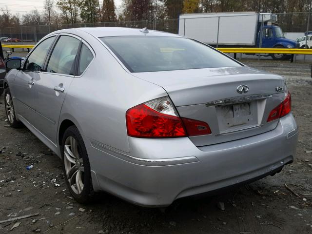 JNKAY01F88M656255 - 2008 INFINITI M35 BASE SILVER photo 3