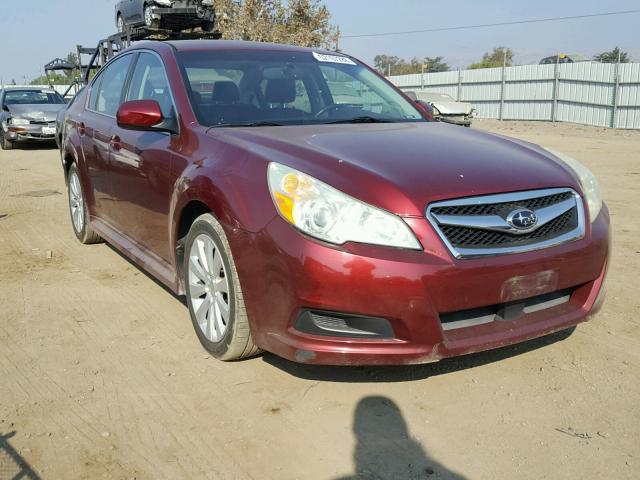 4S3BMDK62A2216461 - 2010 SUBARU LEGACY 3.6 RED photo 1