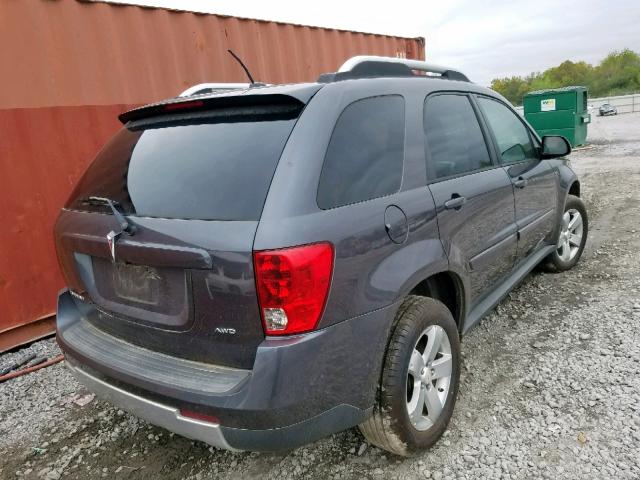 2CKDL73F476025205 - 2007 PONTIAC TORRENT GRAY photo 4