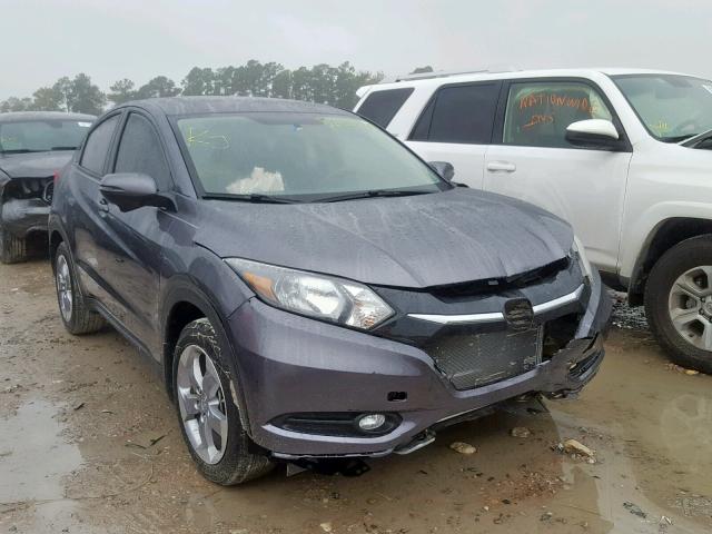 3CZRU5H5XHM712589 - 2017 HONDA HR-V EX GRAY photo 1