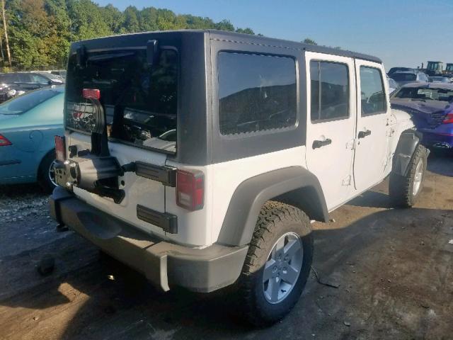 1C4BJWDG3JL835560 - 2018 JEEP WRANGLER U WHITE photo 4