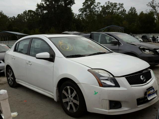 3N1AB6AP5CL771819 - 2012 NISSAN SENTRA 2.0 WHITE photo 1