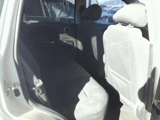 KL1TD66628B087844 - 2008 CHEVROLET AVEO BASE Ақ фото 6