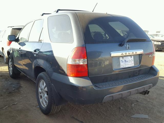 2HNYD18703H528095 - 2003 ACURA MDX TOURIN GRAY photo 3