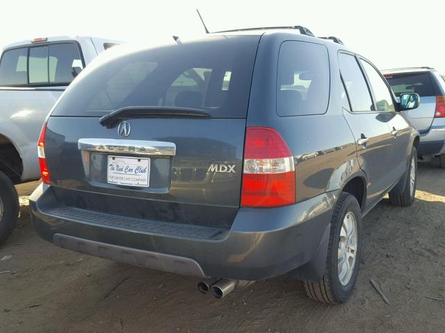 2HNYD18703H528095 - 2003 ACURA MDX TOURIN GRAY photo 4