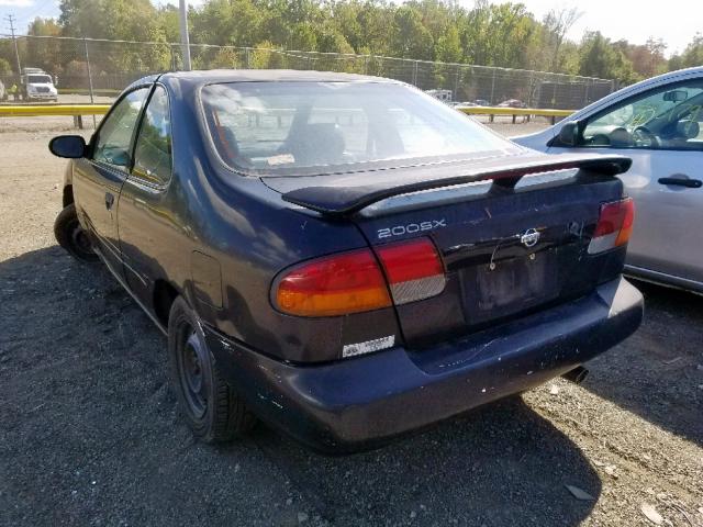 1N4AB42D1VC517941 - 1997 NISSAN 200SX BASE BLACK photo 3