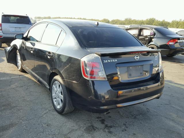 3N1AB61E89L698064 - 2009 NISSAN SENTRA 2.0 BLACK photo 3