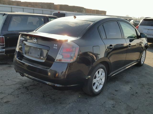 3N1AB61E89L698064 - 2009 NISSAN SENTRA 2.0 BLACK photo 4