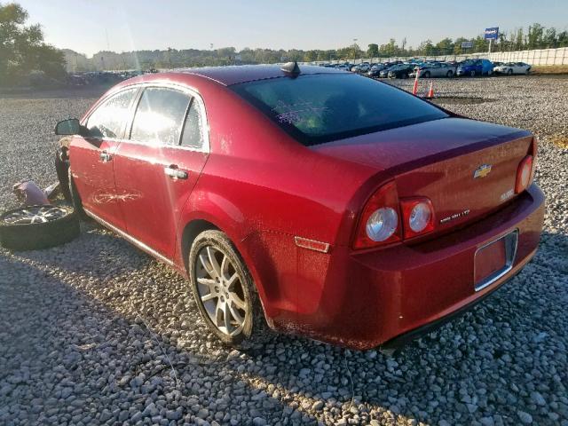 1G1ZG5E78CF358320 - 2012 CHEVROLET MALIBU LTZ წითელი ფოტო 3