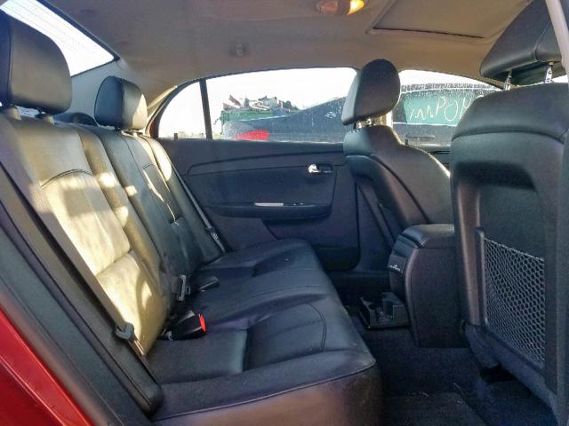 1G1ZG5E78CF358320 - 2012 CHEVROLET MALIBU LTZ წითელი ფოტო 6