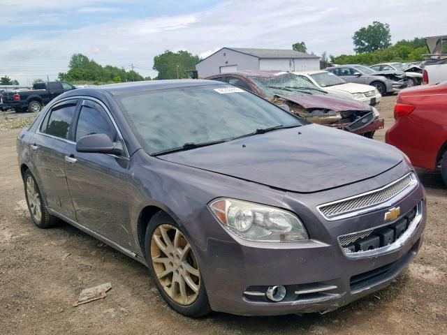 1G1ZE5E72A4155941 - 2010 CHEVROLET MALIBU LTZ ნაცრისფერი ფოტო 1