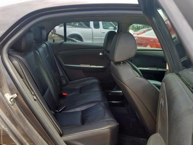 1G1ZE5E72A4155941 - 2010 CHEVROLET MALIBU LTZ ნაცრისფერი ფოტო 6