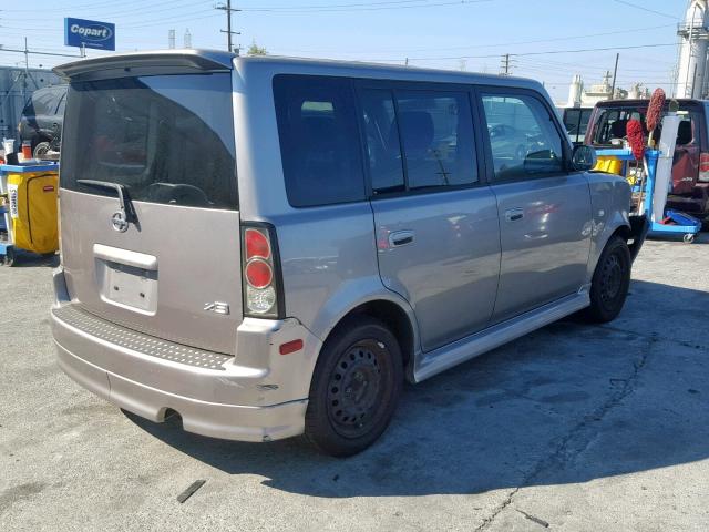 JTLKT324950205832 - 2005 TOYOTA SCION XB 银色 照片 4